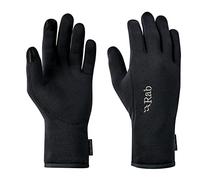 Rab Mens Power Stretch Contact Glove Black Small, Black