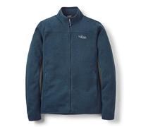 Rab Men's Ryvoan Jacket - Full-Zip Fleece Coat for Trekking & Casual Use - Tempest Blue - Medium