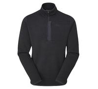 Rab Men's Ryvoan Pull-On Half-Zip Fleece Coat for Trekking & Casual Use - Ebony - Medium