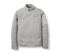 Rab Men's Ryvoan Pull-On - Half-Zip Fleece Coat for Trekking & Casual Use - Light Zinc - Large