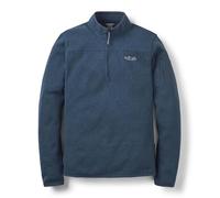 Rab Men's Ryvoan Pull-On - Half-Zip Fleece Coat for Trekking & Casual Use - Tempest Blue - Medium