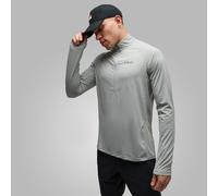 Rab Men's Sonic Long Sleeve Zip, Grey XL