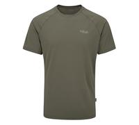Rab Men's Sonic Tee Lightweight Breathable Short-Sleeve T-Shirt for Trail Running & Hiking - Light Khaki - X-Large