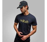 Rab Stance Logo Short Sleeve Mens T Shirt Black M
