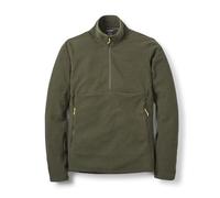 Rab Men's Stavel Pull-On - Warm Midweight Fleece Jacket for Hiking, Climbing, & Skiing - Army - Large