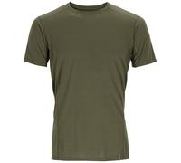 Rab Men's Syncrino Base Tee Short-Sleeve T-Shirt for Skiing, Trekking, & Climbing - Olive (Olive) - X-Large