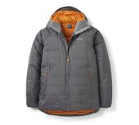 Rab Men's Valiance Down Jacket - Waterproof Windproof Warm Down Coat for Climbing & Mountaineering - Graphene - X-Large