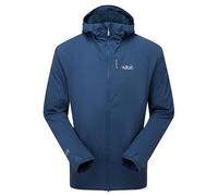 Rab Men's VR Summit Softshell Jacket Lightweight Breathable Coat for Skiing & Climbing - Tempest Blue - Large