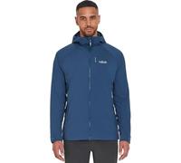 Rab Men's VR Summit Softshell Jacket Lightweight Breathable Coat for Skiing & Climbing - Tempest Blue - Large