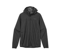 Rab Men's Windgather Hoody - Ultralight Windproof Shell Jacket for Hiking, Trail Running & Climbing - Black - Medium