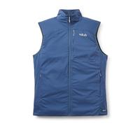 Rab Men's Xenair Vest - Warm Insulated Gilet for Hiking & Mountaineering - Tempest Blue - X-Large
