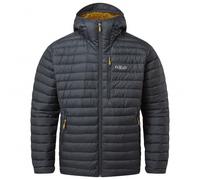 Rab Men's Microlight Alpine Jacket - Lightweight Down Coat for Trekking, Climbing, & Skiing - Beluga - Small