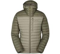 RAB Microlight Alpine Jacket - Men - Green / Grey - size M- model 2026 M