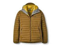Rab Men's Microlight Windstopper Hoody - GTX Windproof Gore-Tex Down Jacket for Skiing & Climbing - Oak - Medium