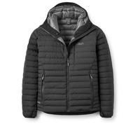 Rab - Microlight Windstopper Hoody - Down jacket size S, grey/black