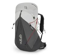 Rab Muon Hiking Pack - Pewter/Graphene - 50L(Back - M) | Lightweight Durable Backpack, for Hiking, Trekking, & Backpacking