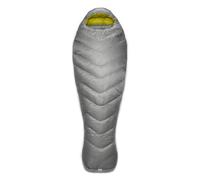 Rab Mythic 400 Down Insulated Lightweight Mummy Sleeping Bag (-6C) for Climbing & Mountaineering - Cloud - Regular Left Zip