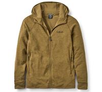 Rab Men's Nexus Hoody - Full-Zip Lightweight Fleece Jacket for Trekking & Climbing - Oak - Medium