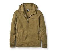 Rab Men's Nexus Hoody - Full-Zip Lightweight Fleece Jacket for Trekking & Climbing - Oak - Large