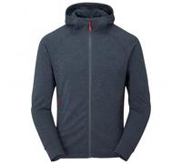 Rab Men's Nexus Hoody - Full-Zip Lightweight Fleece Jacket for Trekking & Climbing - Steel - Large