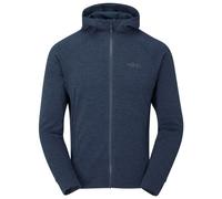 Rab Men's Nexus Hoody - Full-Zip Lightweight Fleece Jacket for Trekking & Climbing - Deep Ink - Medium