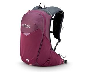 Rab Nitron 18L Lightweight Hydration Pack - Mulberry - S | Comfortable Daypack, for Hiking, Trekking, & Trail Running