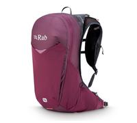 Rab Nitron 25-Liter Lightweight Hydration Pack - Comfortable Daypack for Hiking, Trekking, & Trail Running - Mulberry - Small