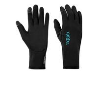 Rab Womens Power Stretch Contact Glove Black X-Small, Black