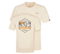 Rab QCB-66 Stance Mountain Peak T Colour: GYM Grey Marl, Size: XL