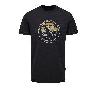Rab QCC-03 Men's Stance Alpine Peak Tee - Beluga Colour: BEL Beluga, Size: L