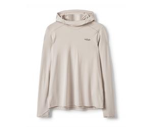 Rab QCC-21 Force Hoody Wmns Colour: PBE Pebble, Size: 12