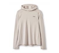 Rab QCC-21 Force Hoody Wmns Colour: PBE Pebble, Size: 14