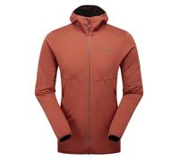 Rab Men's Evolute Hoody Lightweight Insulated Jacket for Trekking & Climbing - Tuscan Red - Large