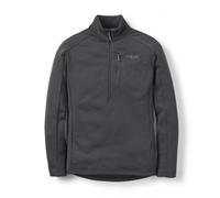 Rab Covex Pull-On Half-Zip Men's Top | UK L in Black
