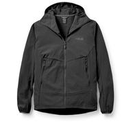 Rab Men's Quantra Pro Hoody - Breathable Fleece Jacket for Hiking, Climbing, & Skiing - Black - Medium
