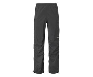 Rab QWG-80 Men's Downpour Plus 2.0 Waterproof Pants - Regular Colour: BLK Black, Size: XL
