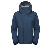 Rab QWI-07 Womens Downpour Jacket Colour: TMB Tempest Blue, Size: 16