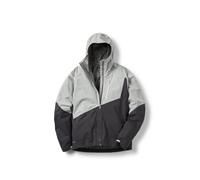Rab QWI-18 Downpour Trail Light Jacket Colour: LZA Light Zinc Anthracite, Size: L