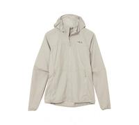 Rab QWS-85 Windgather Hoody Wmns Colour: PBE Pebble, Size: 12