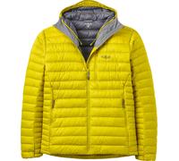 Rab - Recycled down hiking jacket - Microlight Alpine Hoody Dark Pollen for Men - Size M - Yellow Yellow M