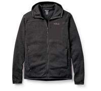 Rab Men's Ryvoan Hoody - Full-Zip Fleece Coat for Trekking & Casual Use - Ebony - X-Large