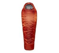 Rab QSS-12 Solar Eco 1 Sleeping Bag - Red Clay Left Zip Colour: Red Clay, Size: one size