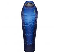 Rab - Solar Eco 2 - Synthetic sleeping bag size bis 200 cm Körperlänge - Width: Wide, blue