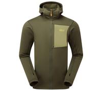 Rab Men's Superflux Hoody - Lightweight Fleece Jacket for Trekking & Climbing - Army - XX-Large