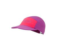 Rab Talus 5 Panel Cap - Lightweight Breathable Hat for Trail Running & Hiking - Plum/Watermelon - One Size