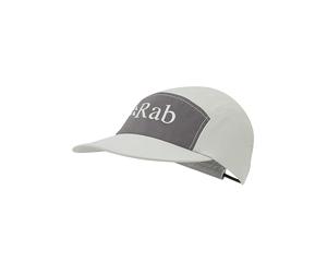 Rab Talus 5 Panel Cap - Lightweight Breathable Hat for Trail Running & Hiking - Light Zinc/Graphene - One Size