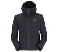 Rab M Torque Jacket Beluga, Size S - Mens Softshell Jacket, Color Grey