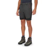 Rab Torque Mountain Shorts: Graphene/Anthracite: 34W Size: 34W, Colour