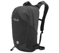 Rab Tygen Backpack - Lightweight Breathable Daypack for Travel, Hiking, & Commuting - Black - 18-Liter (Back Length - Medium)