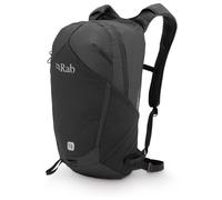 Rab Tygen Backpack - Lightweight Breathable Daypack for Travel, Hiking, & Commuting - Black - 18-Liter (Back Length - Medium)